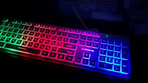 Real-El Comfort 7070 Backlit - розпаковка огляд