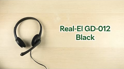 Розпаковка Real-El GD-012, Black