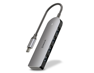 Type C мультифункциональный хаб us REAL-EL CQ-415