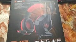 Навушники Real-El GDX-7575 Black-red. Огляд