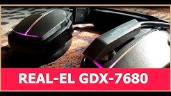Стереонавушники з мікрофоном REAL-EL GDX-7680