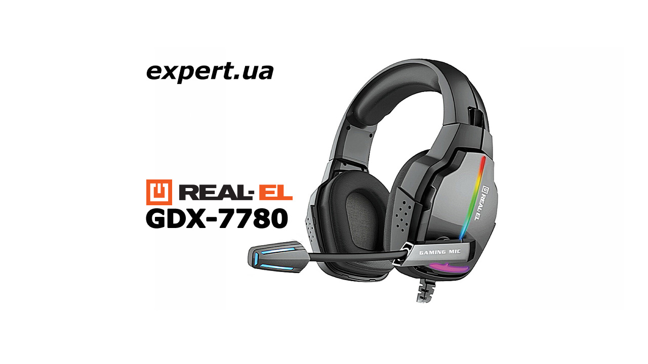 Игровая гарнитура REAL-EL GDX-7780 