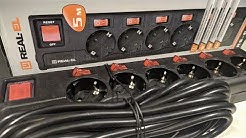 Розпаковка мережевого фільтра Real-El RS-6 Extra з Rozetka.com.ua