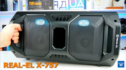Портативна акустика REAL-EL X-757