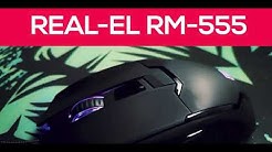 Ігрова комп'ютерна миша REAL-EL RM-555