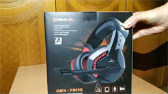 Огляд навушники Real-El GDX-7800 Black-Red 7.1 Virtual з Rozetka