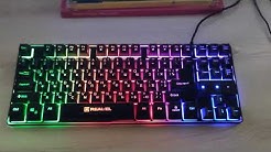 Клавіатура Real-el 8710 огляд