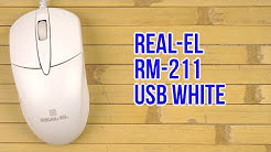 Розпакування Real-El RM-211 USB White