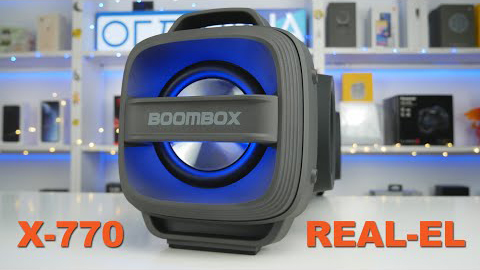 Портативна акустична система REAL-EL X-770