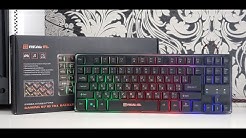 Огляд Клавіатура Real-El Gaming 8710 Backlit з Rozetka