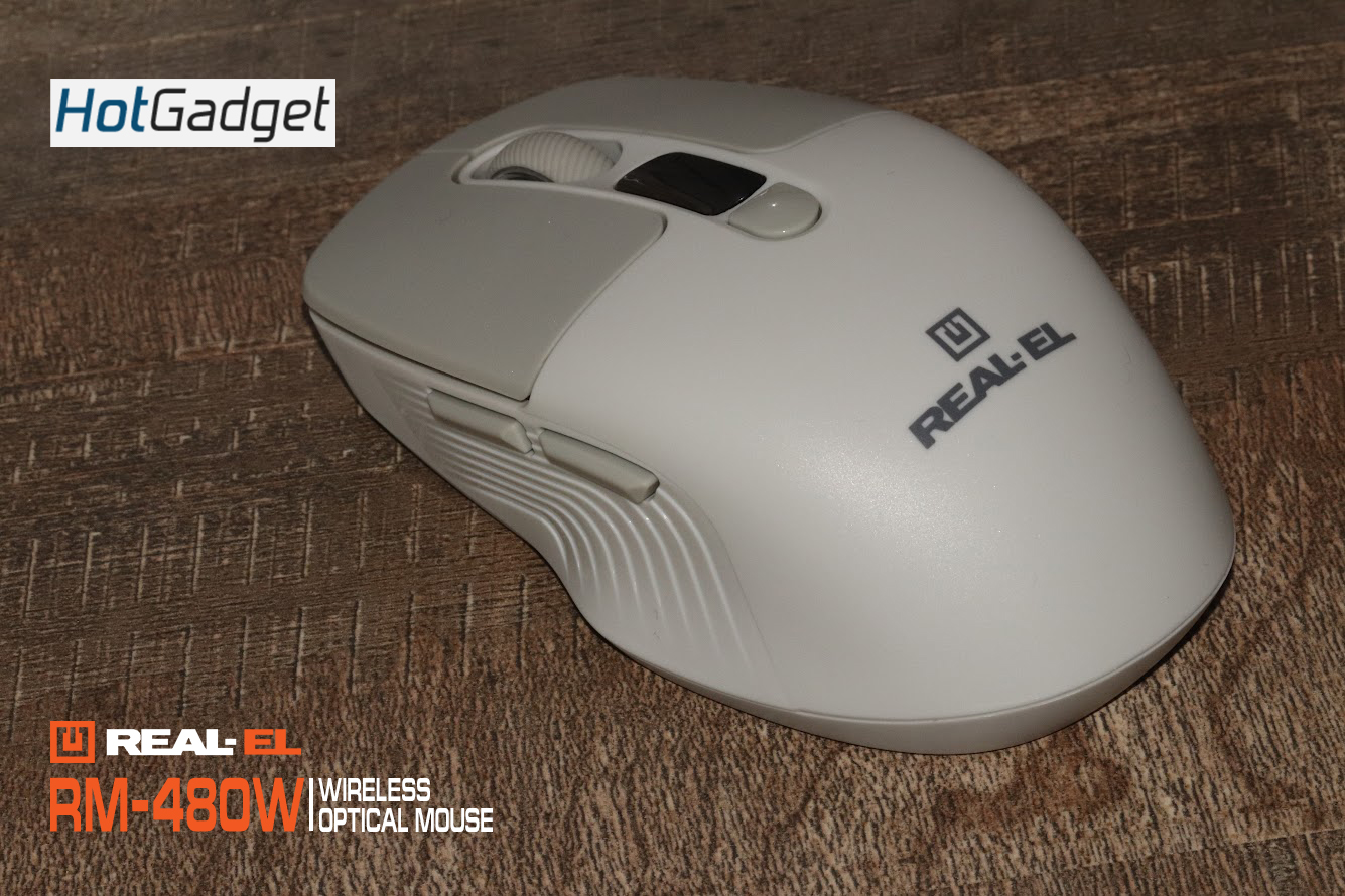 Огляд бездротової тихої мишки REAL-EL RM-480W