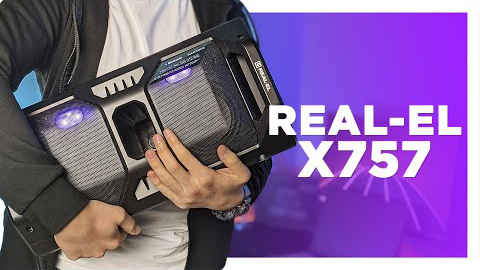 Портативна колонка REAL-EL X-757